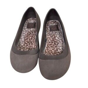 Crocs Mammoth Ballet Flats Size 9 Brown